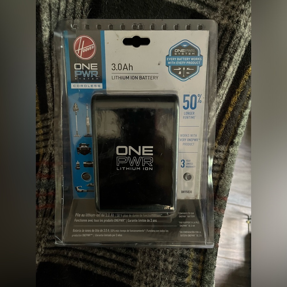 Hoover One PWR 3.0Ah Lithium Ion Battery - Picture 4 of 4